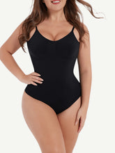 Ultimate Sculpt – Bodysuit mit offenem Rücken – Schwarz